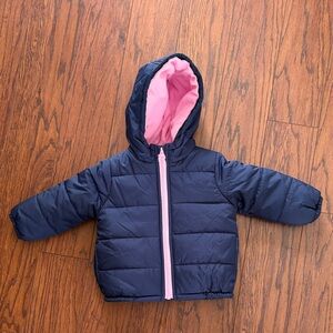 Carter's Navy and Pink Kids Jacket